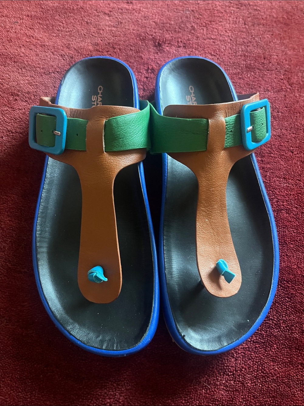 Charlotte Stone - Misty sandals Blue - Picture 8 of 10